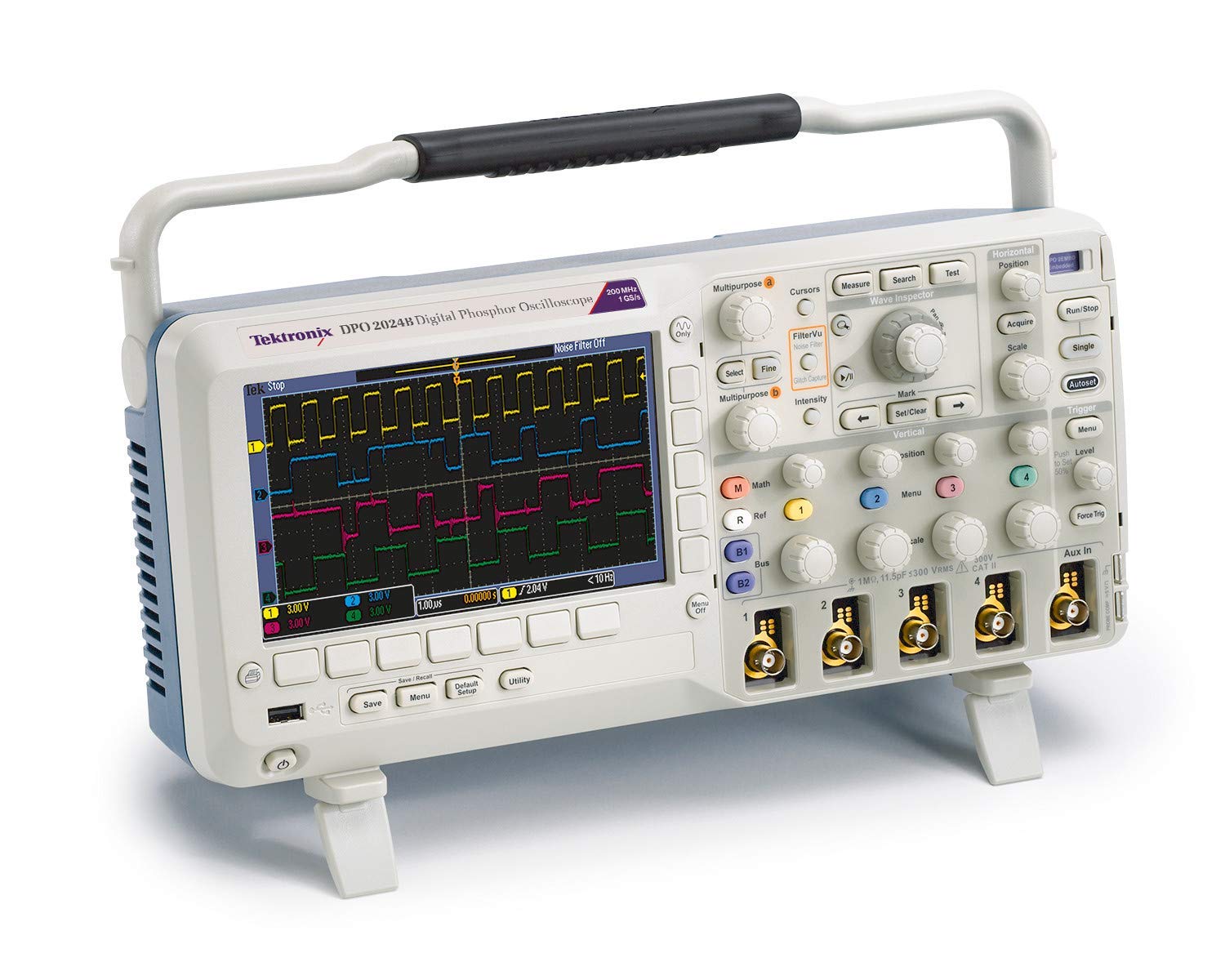 Tektronix DPO2024B - 200 MHz Bandwidth, 1 GS/s, 1 M Record Length